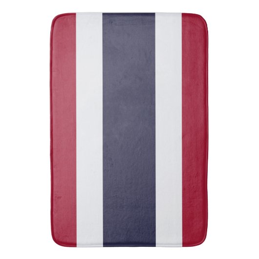 Drapeau Thaïlande  バスマット (正面縦)