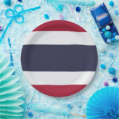 Drapeau Thaïlande  ペーパープレート (パーティー)