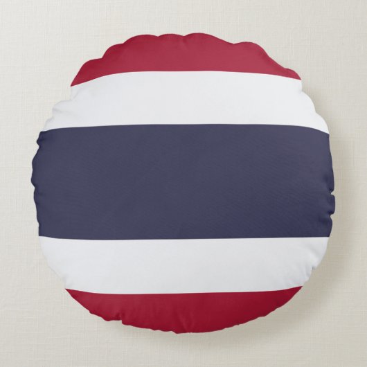 Drapeau Thaïlande  ラウンドクッション (正面)