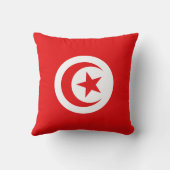 Drapeau Tunisie クッション (裏面)