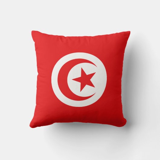 Drapeau Tunisie クッション (裏面)
