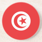 Drapeau Tunisie コースター (正面)