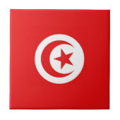 Drapeau Tunisie タイル (正面)