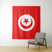 Drapeau Tunisie タペストリー (インサイチュ)