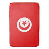 Drapeau Tunisie バスマット (正面縦)