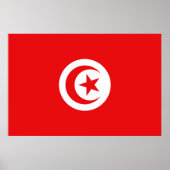 Drapeau Tunisie ポスター (正面)