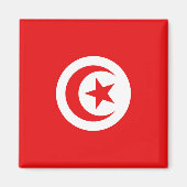 Drapeau Tunisie マグネット (正面)