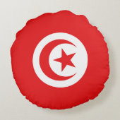 Drapeau Tunisie ラウンドクッション (裏面)