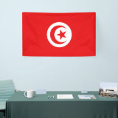 Drapeau Tunisie 横断幕 (トレードショー)