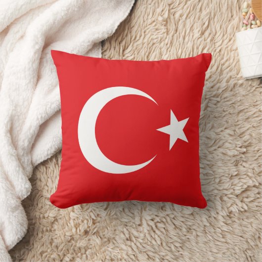 Drapeau Turquie クッション (ブランケット)