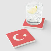 Drapeau Turquie ストーンコースター (横)
