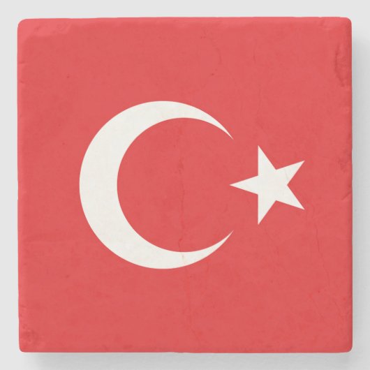 Drapeau Turquie ストーンコースター (正面)