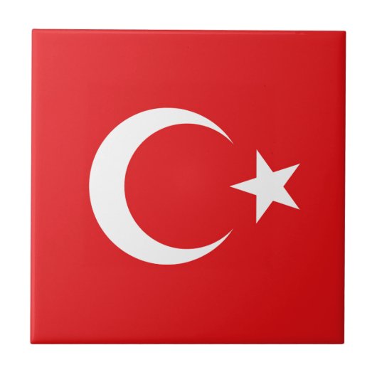Drapeau Turquie タイル (正面)