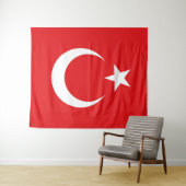 Drapeau Turquie タペストリー (インサイチュ(横))