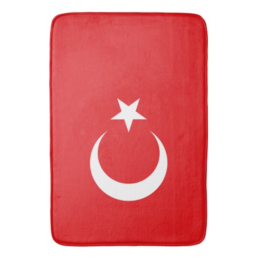 Drapeau Turquie バスマット (正面縦)