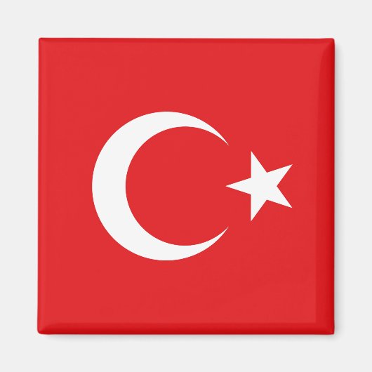 Drapeau Turquie マグネット (正面)