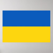 Drapeau Ukraine ポスター (正面)