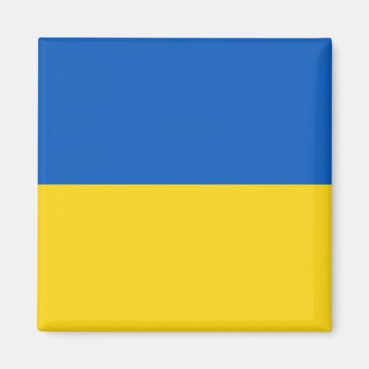 Drapeau Ukraine マグネット (正面)