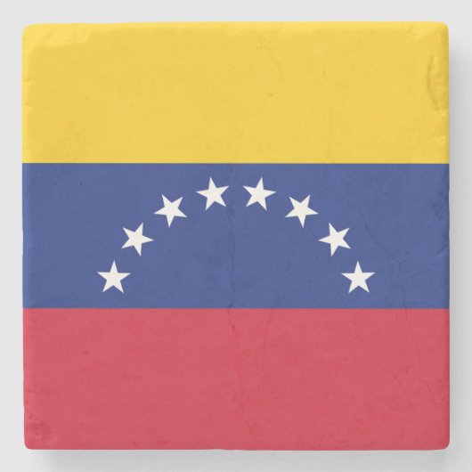 Drapeau Venezuela ストーンコースター (正面)