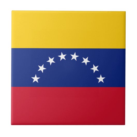Drapeau Venezuela タイル (正面)