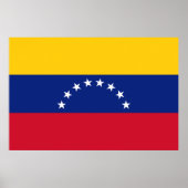 Drapeau Venezuela ポスター (正面)