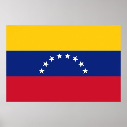 Drapeau Venezuela ポスター (正面)