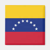 Drapeau Venezuela マグネット (正面)