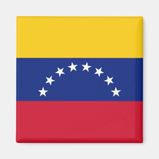 Drapeau Venezuela マグネット (正面)