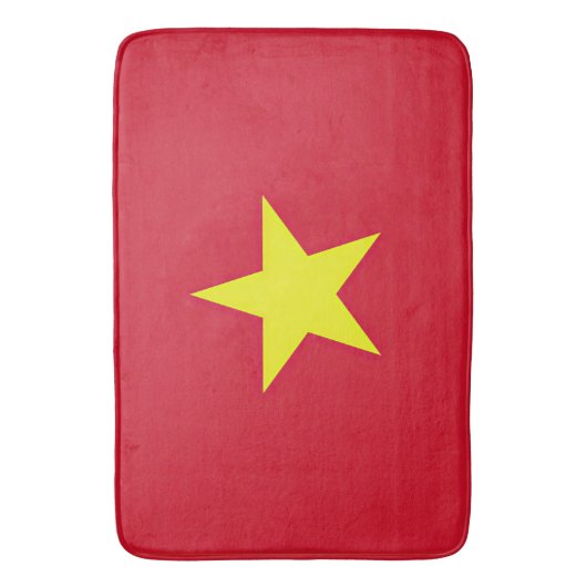 Drapeau Vietnam バスマット (正面縦)