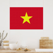 Drapeau Vietnam ポスター (キッチン)