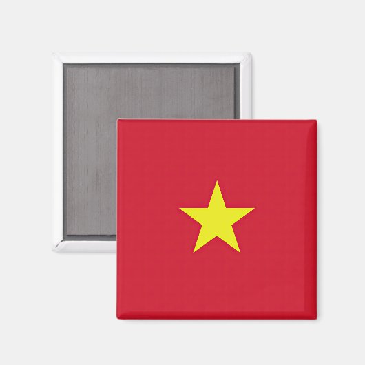 Drapeau Vietnam マグネット (正面/裏面)