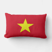 Drapeau Vietnam ランバークッション (正面)