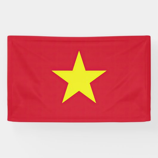 Drapeau Vietnam 横断幕 (横)