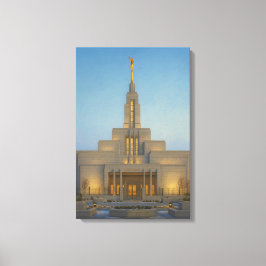 Draper Utah Temple Painting™ LDSウォールアートキャンバス キャンバスプリント