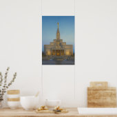 Draper Utah Temple Painting™ LDSウォールアートポスター ポスター (キッチン)