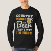 Draught Bottle Or Craft Beer Me Beer Drinking Tシャツ (正面)