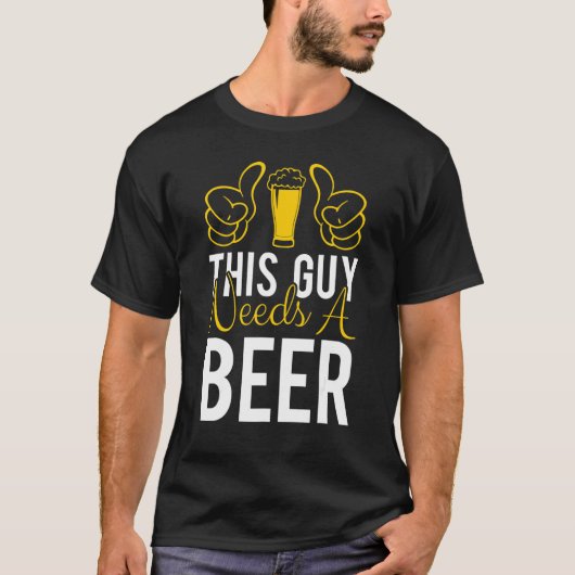 Draught Bottle Or Craft Beer Me Funny Beer Drinkin Tシャツ (正面)