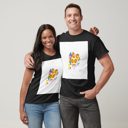 draw africa tシャツ (ユニセックス)
