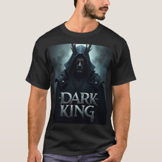 Draw logo gaming with text"Dark King" Tシャツ