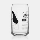 Draw Me - Vintage Art School Drawing Contest ガラス缶 (右)