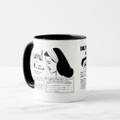 Draw Me - Vintage Art School Drawing Contest マグカップ (正面左)