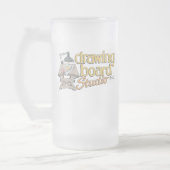 DRAWING BOARD STUDIO フロストグラスビールジョッキ (左)