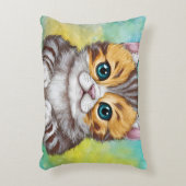 Drawing Cat アクセントクッション (正面(垂直))