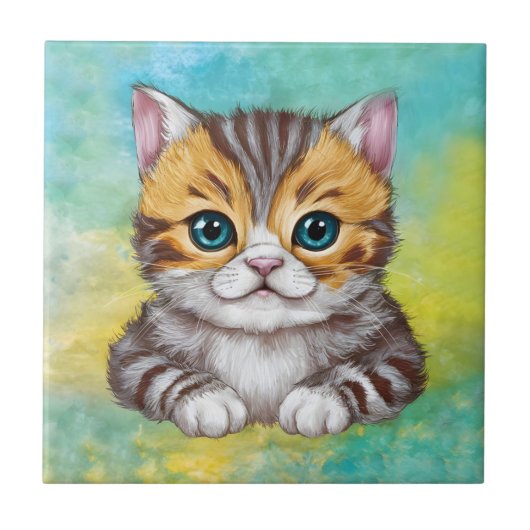 Drawing Cat タイル (正面)