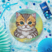 Drawing Cat ペーパープレート (パーティー)