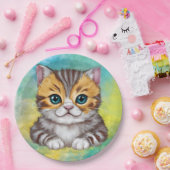Drawing Cat ペーパープレート (パーティー)