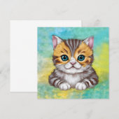 Drawing Cat 招待状 (正面/裏面)