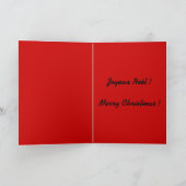 Drawing coloring for Christmas - シーズンカード (内部)