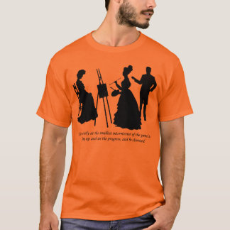 Drawing Harriet - Emma - Jane Austen Tシャツ
