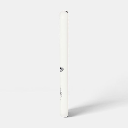 Drawing of a Sheep’s Head Samsung Galaxyケース (左側面)